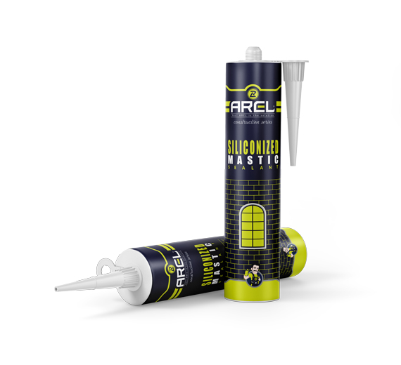 درزگیر ماستیک سیلیکونایز آرل 85 گرم